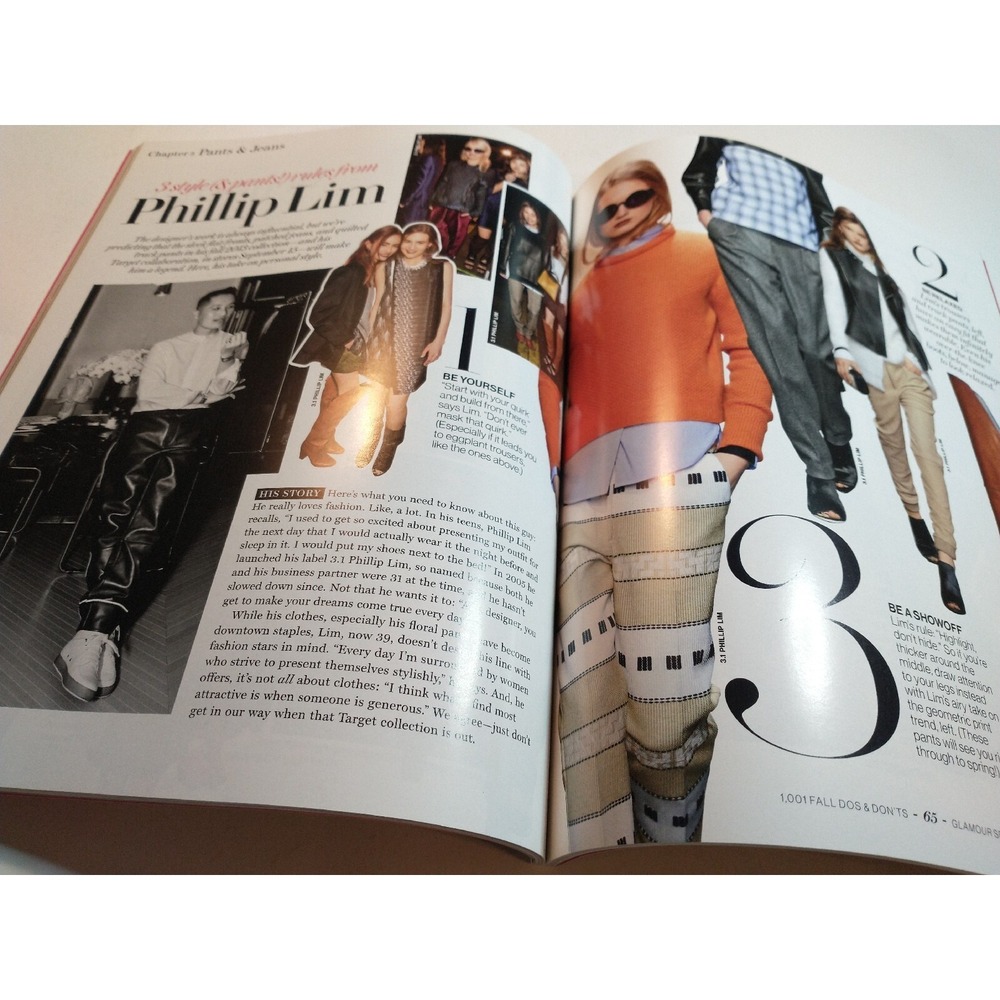 Glamour Magazine - Fall Fashion Love Style - Do's & Don'ts Special Edition 2013 - Picture 3 of 4